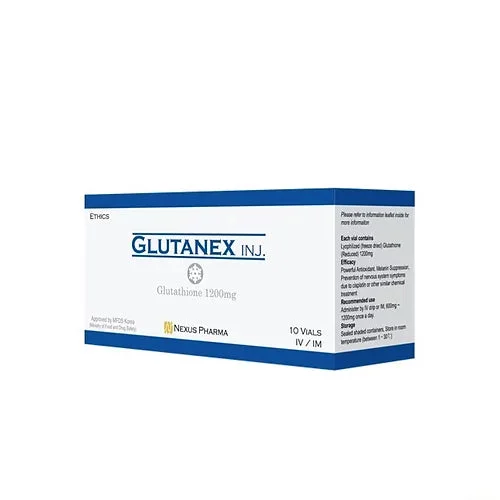 nexus glutathione Box of 10 Glutathione IV/IM vials